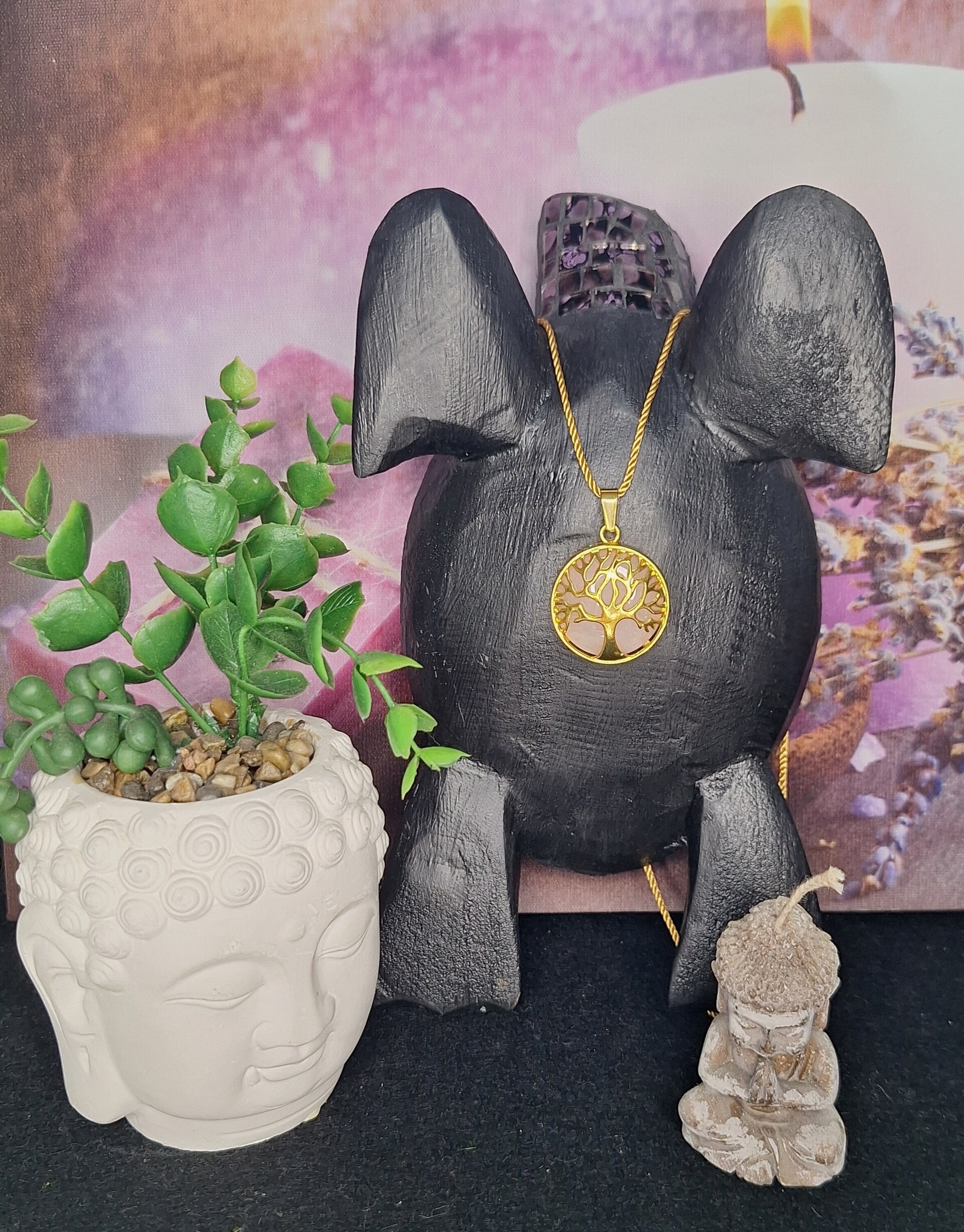 Cuarzo rosa golden - 1