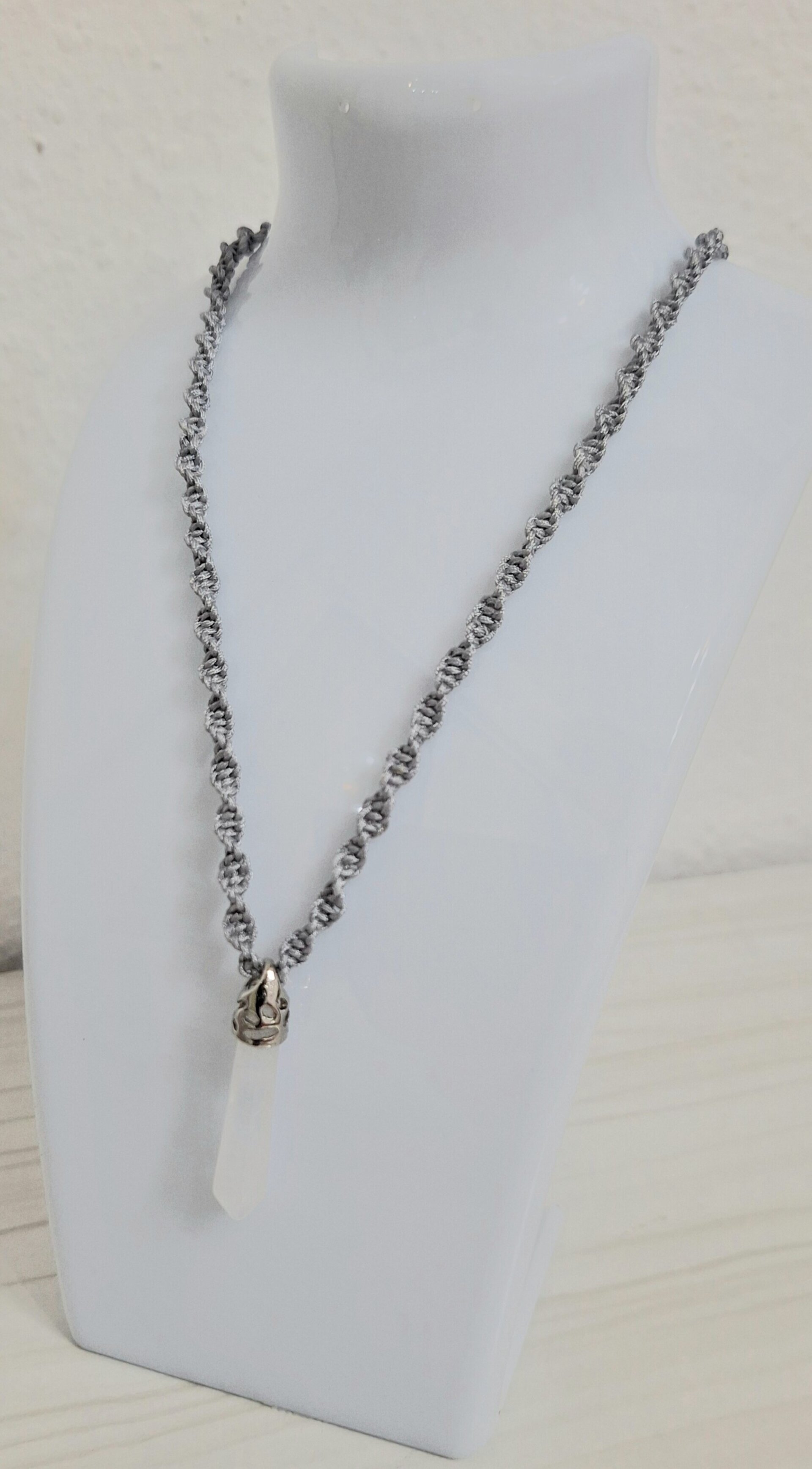 Punta cuarzo blanco - 2