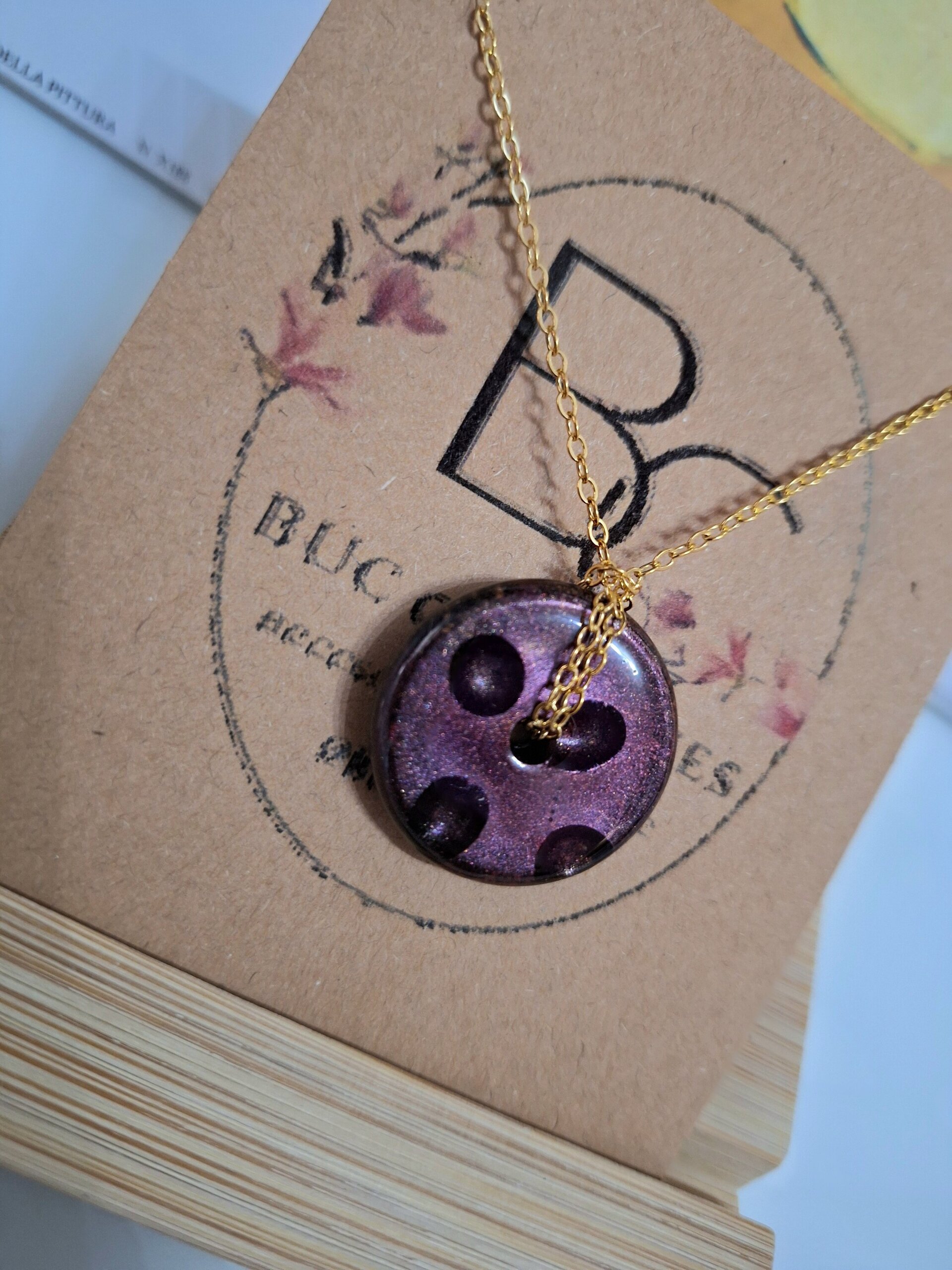 Mini donut morado - 2