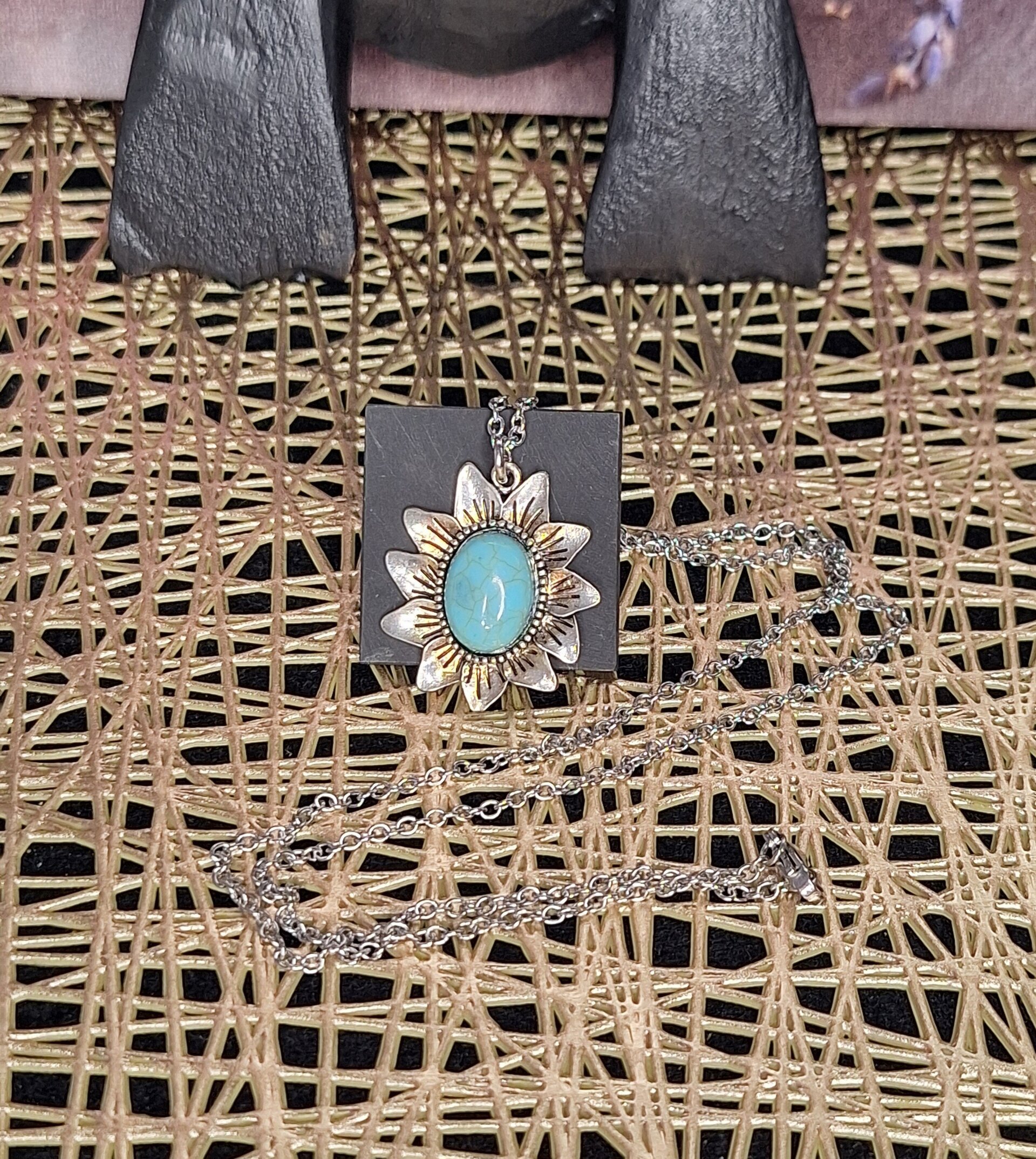 Girasol turquesa - 2