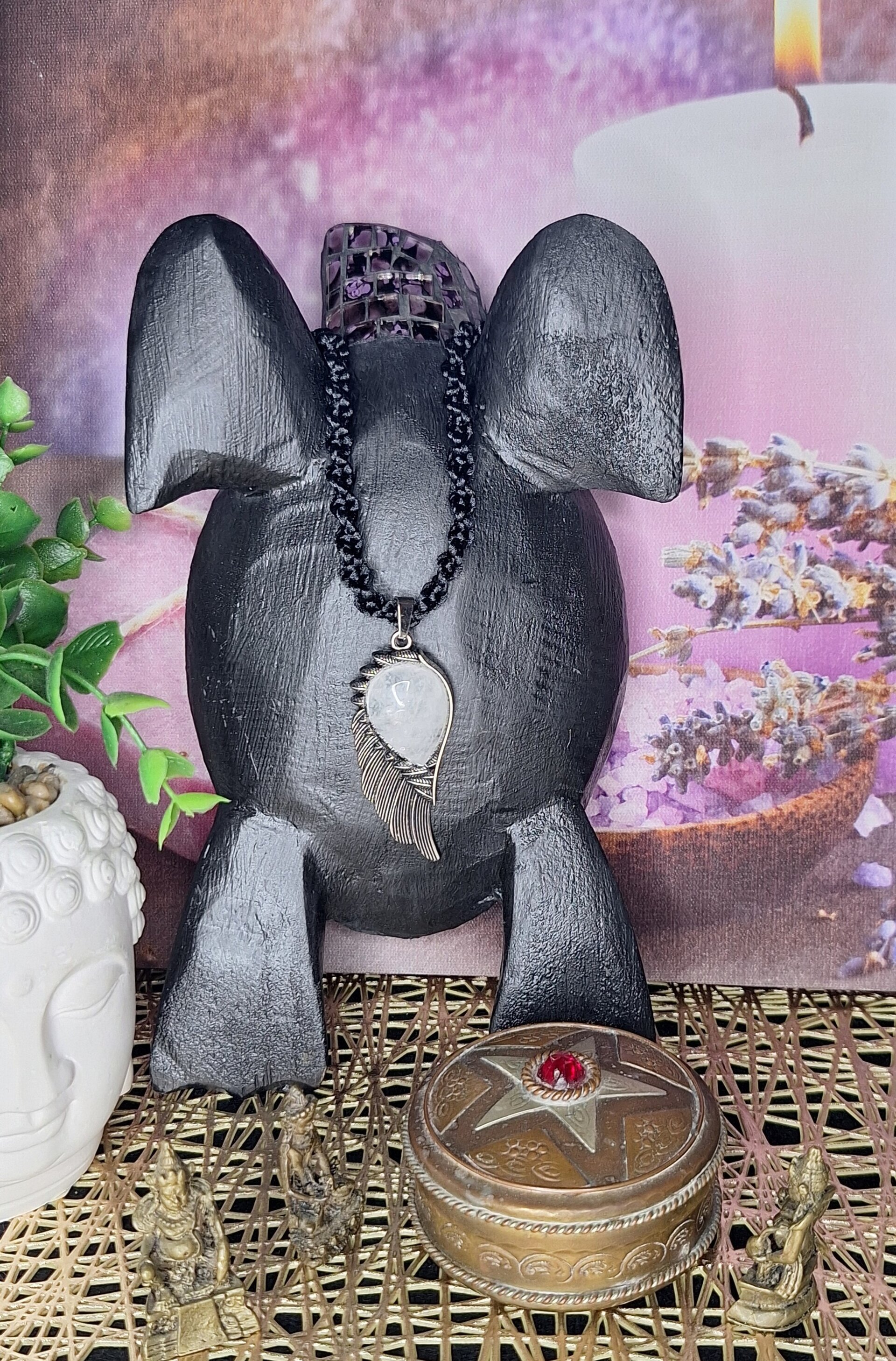 Ala cuarzo blanco - 1