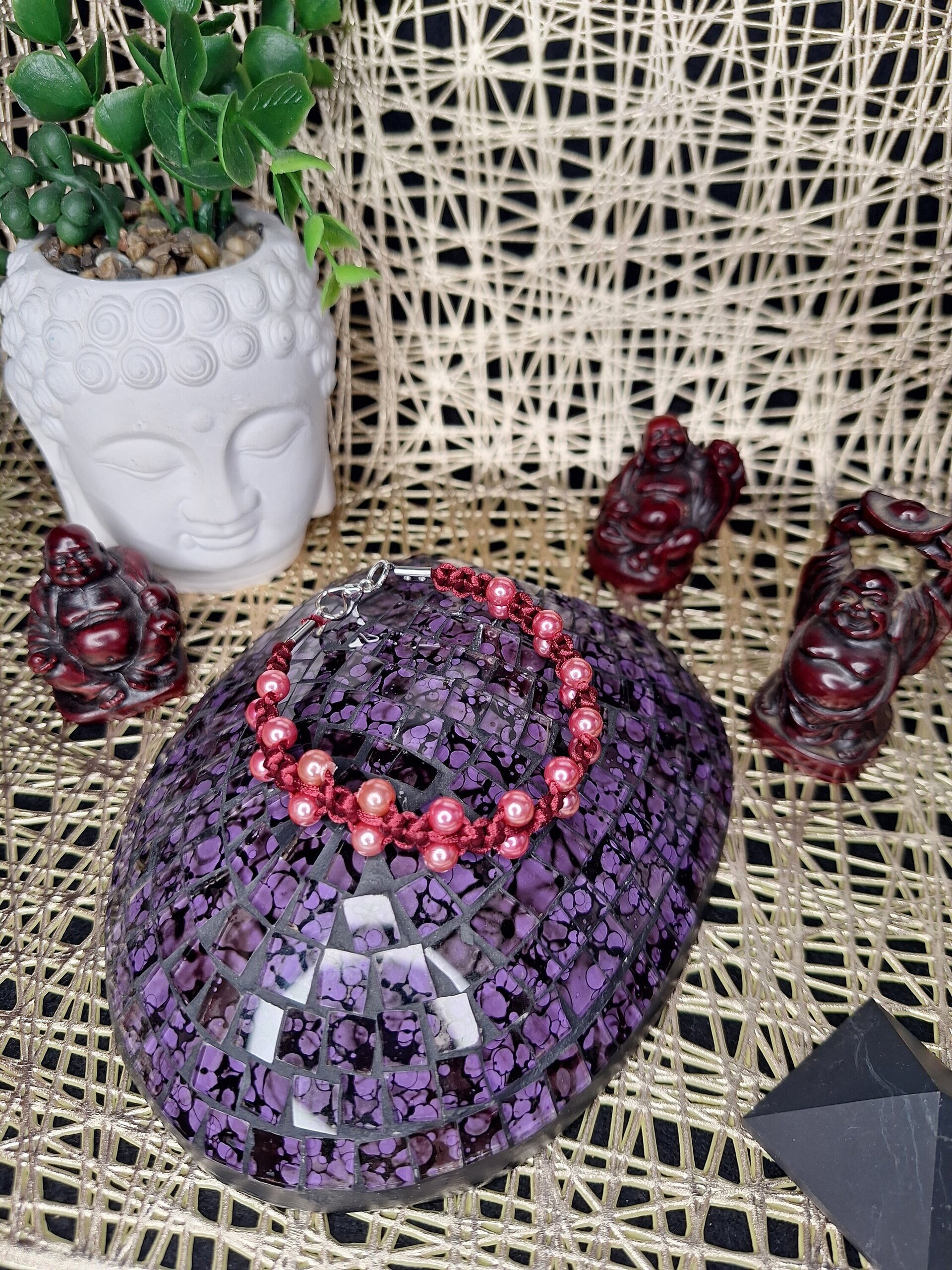 garnet in red-pink - 1