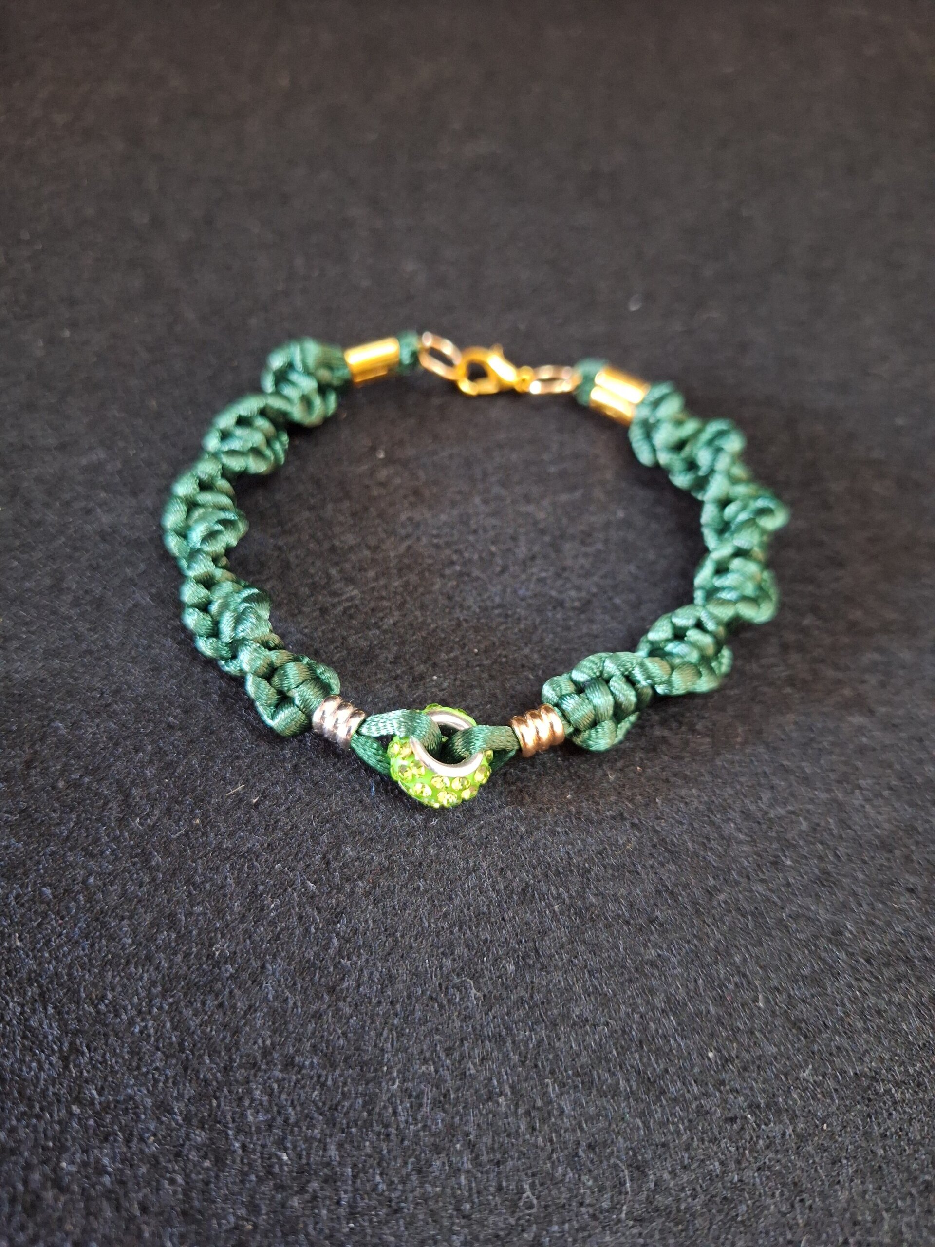 PULSERA en VERDE / bracelet in green - 4