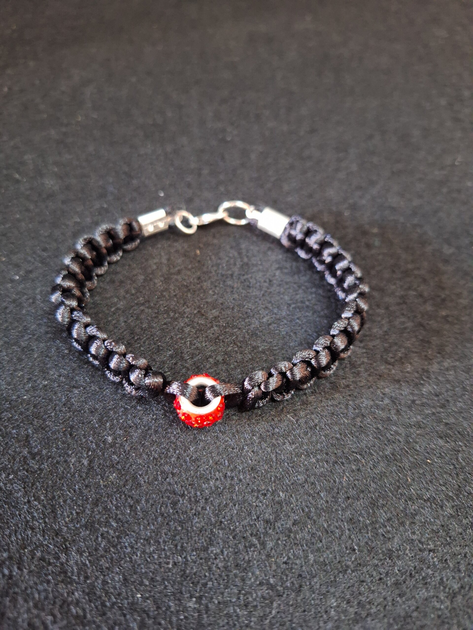 PULSERA en ROJO / bracelet in red - 3