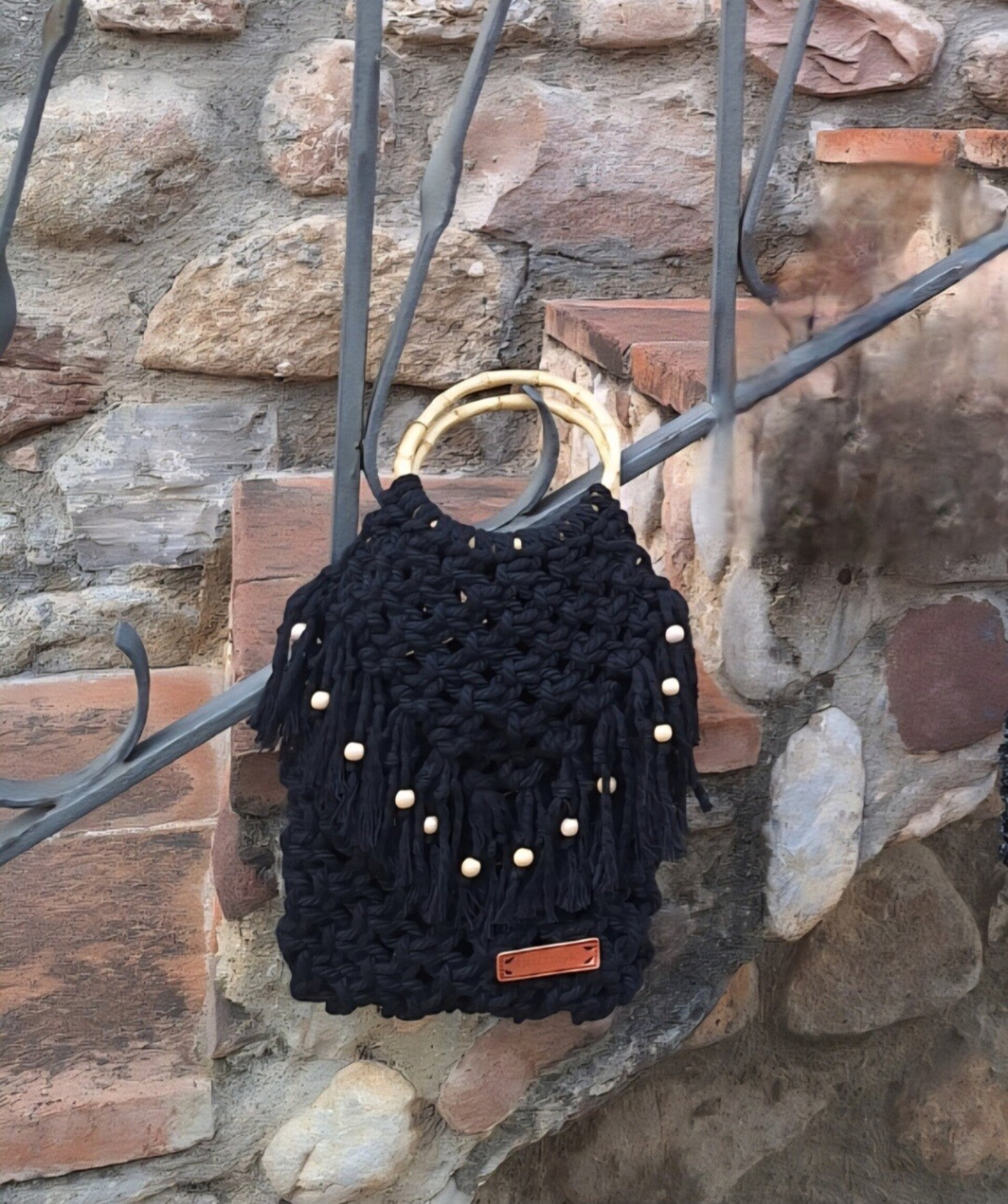 Black wood in hand - 2