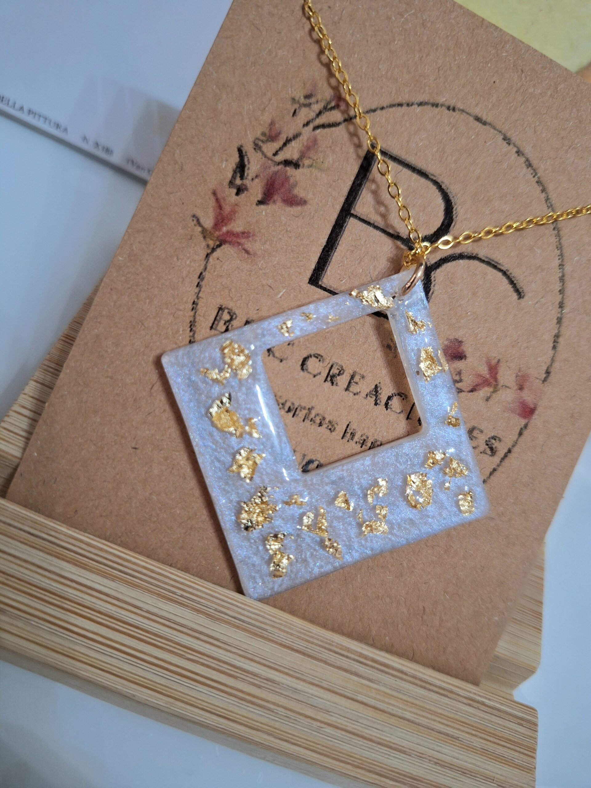 Rombo nacarado golden - 2