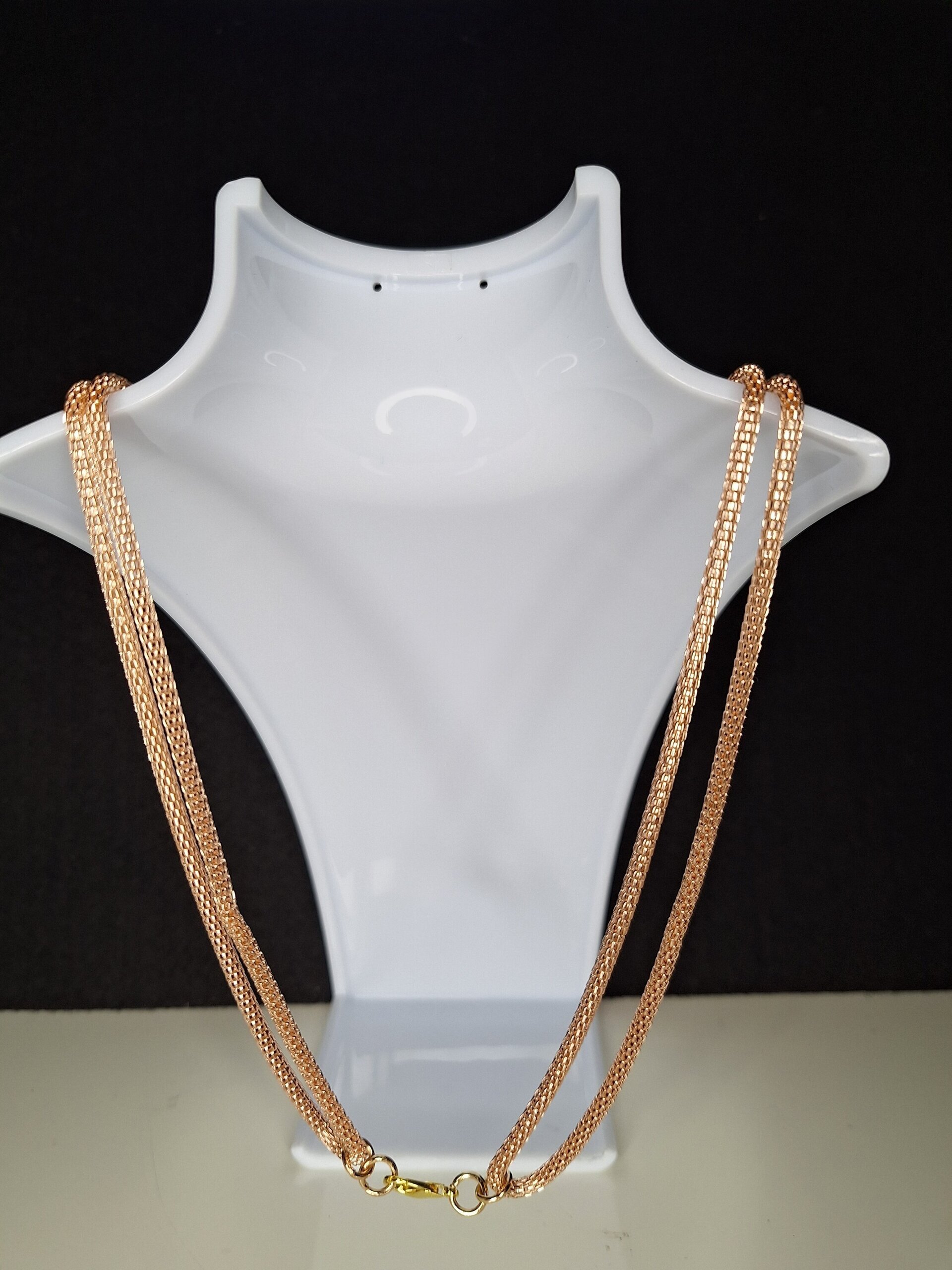 Collar floral doraro - 4