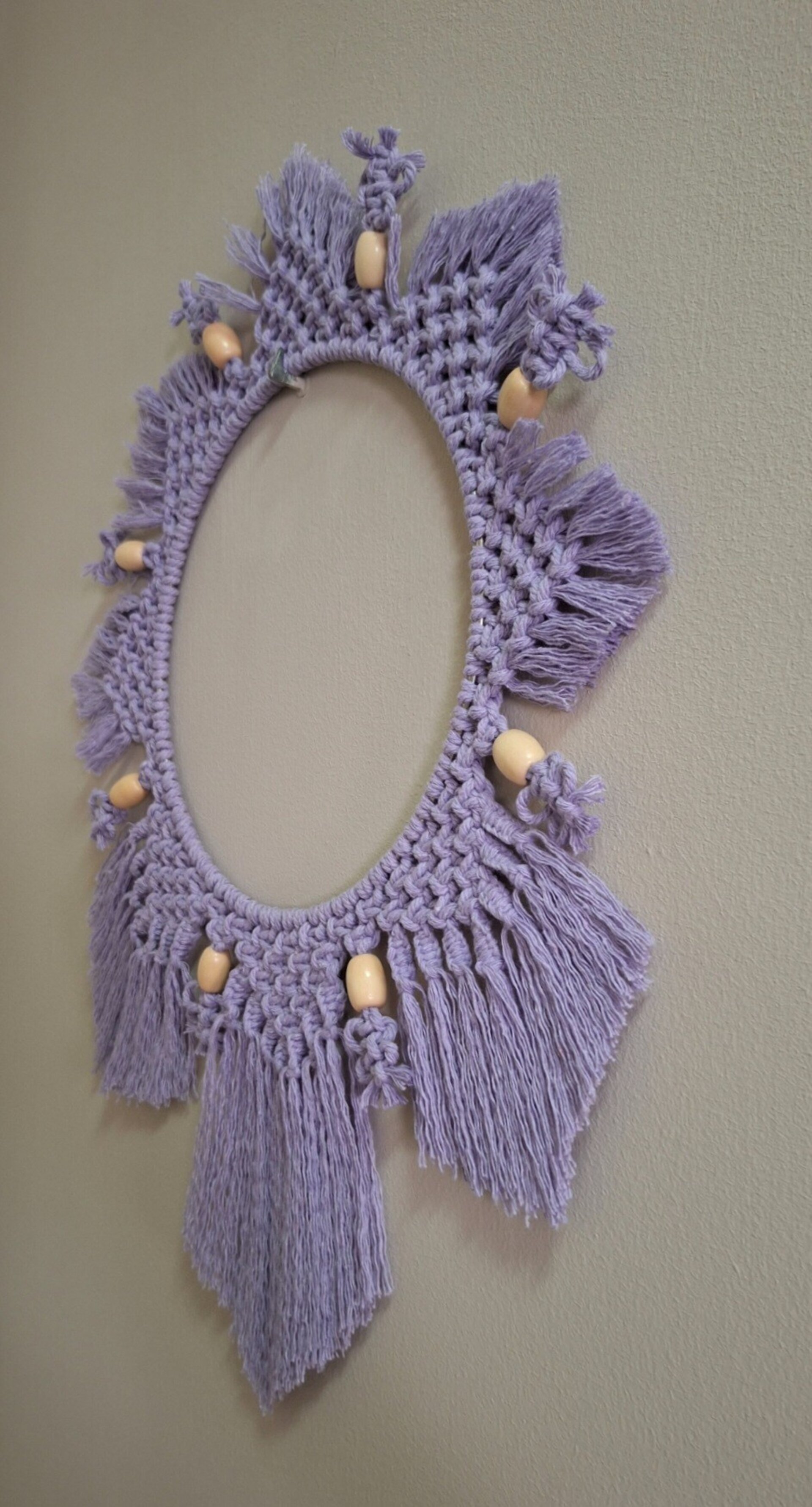 Mandala en macramé - 6