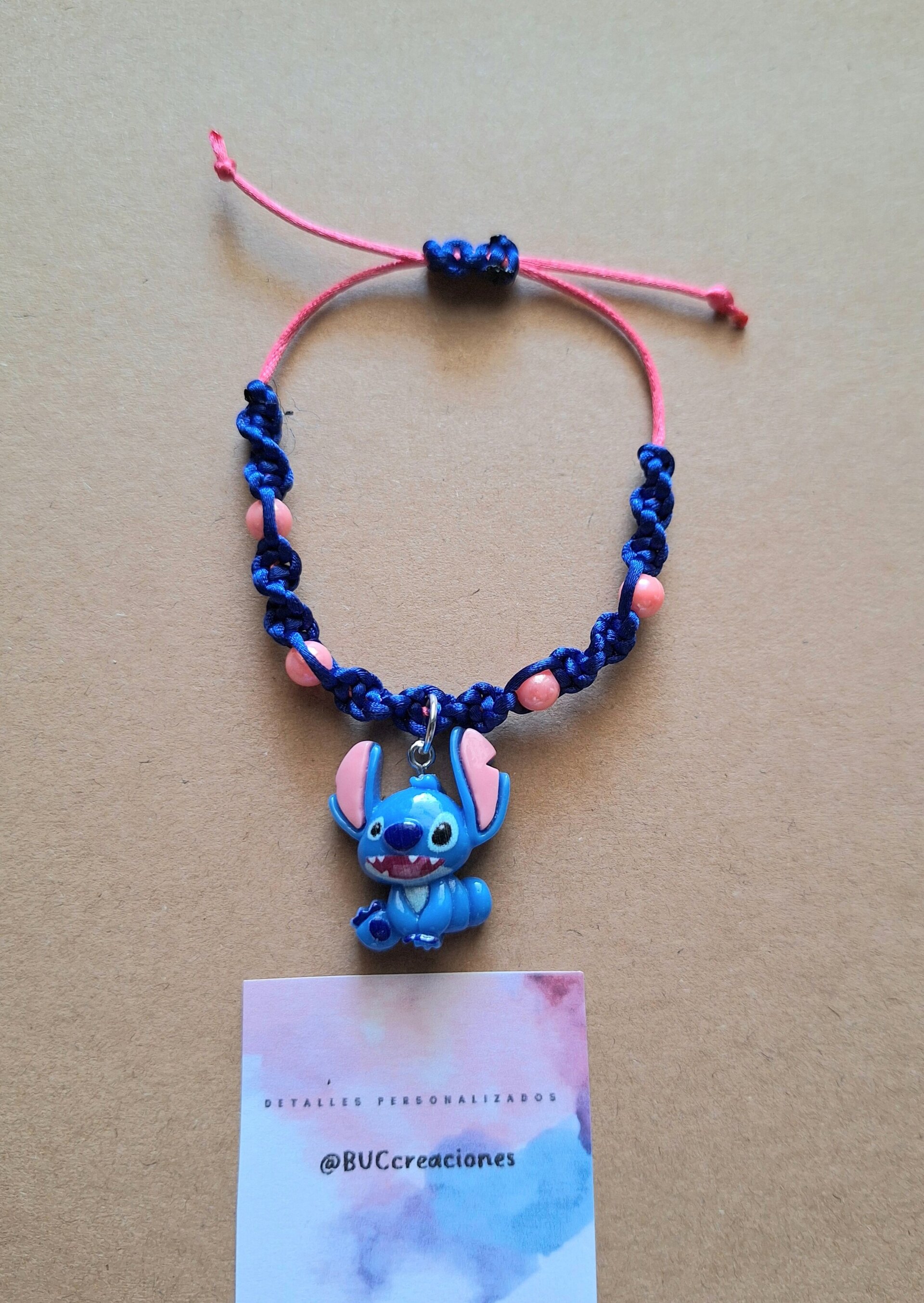 Pulsera rosa2 - 1