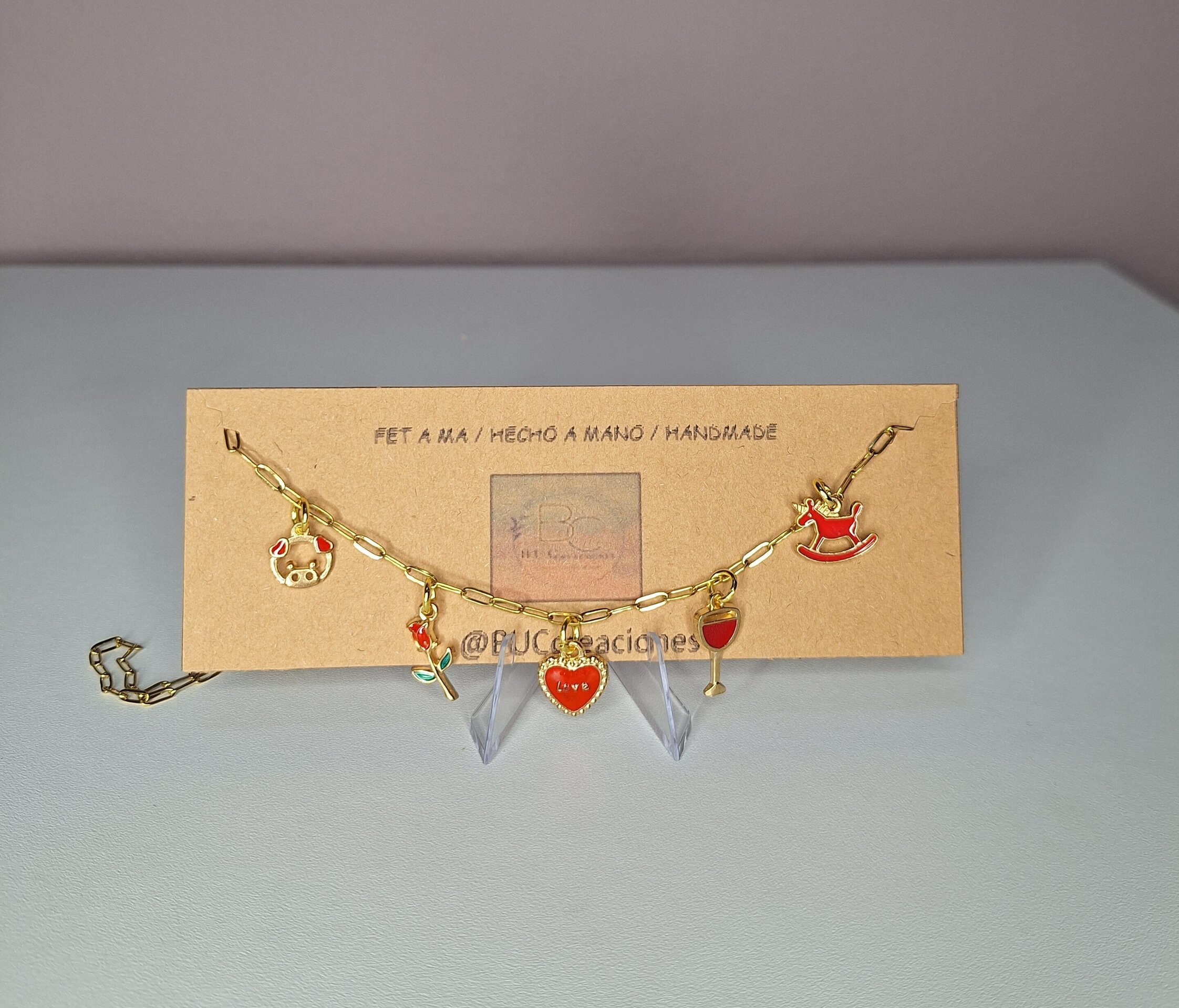 Red Heart charms - 1