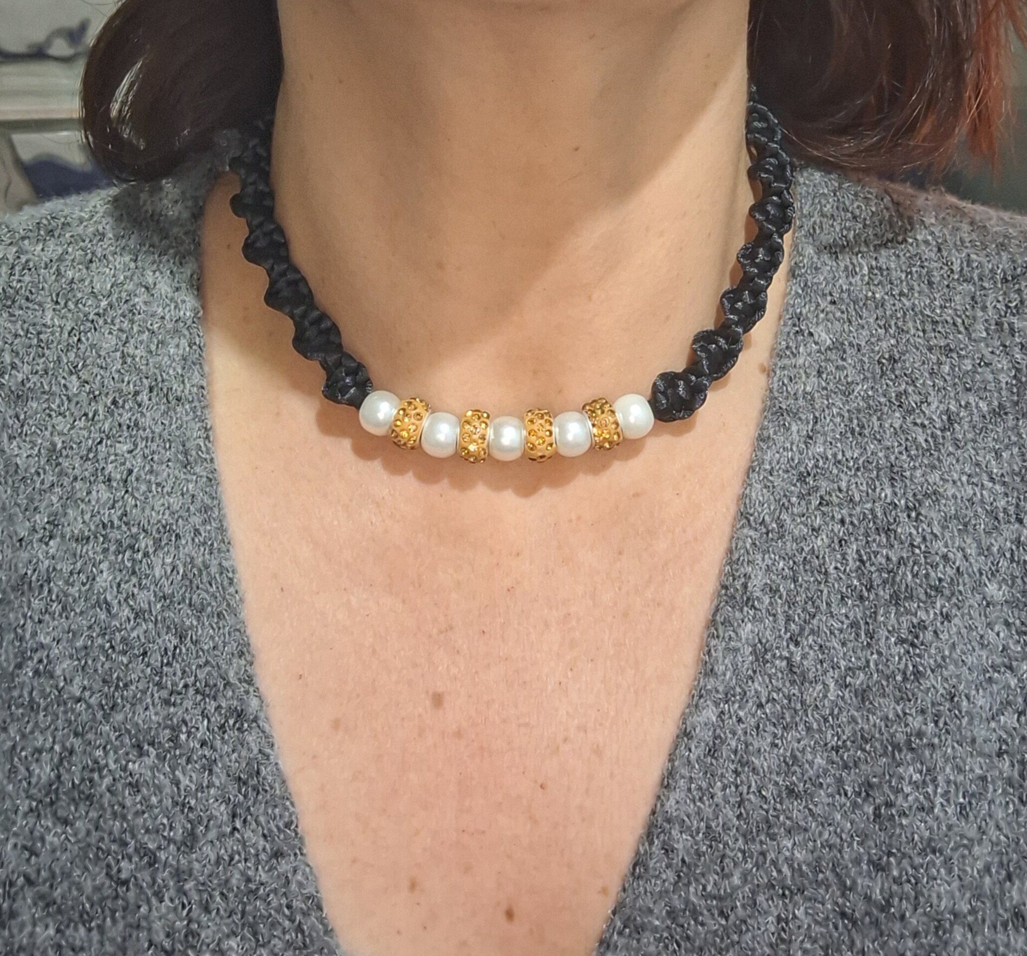 GARGANTILLA DORADA / golden choker - 1