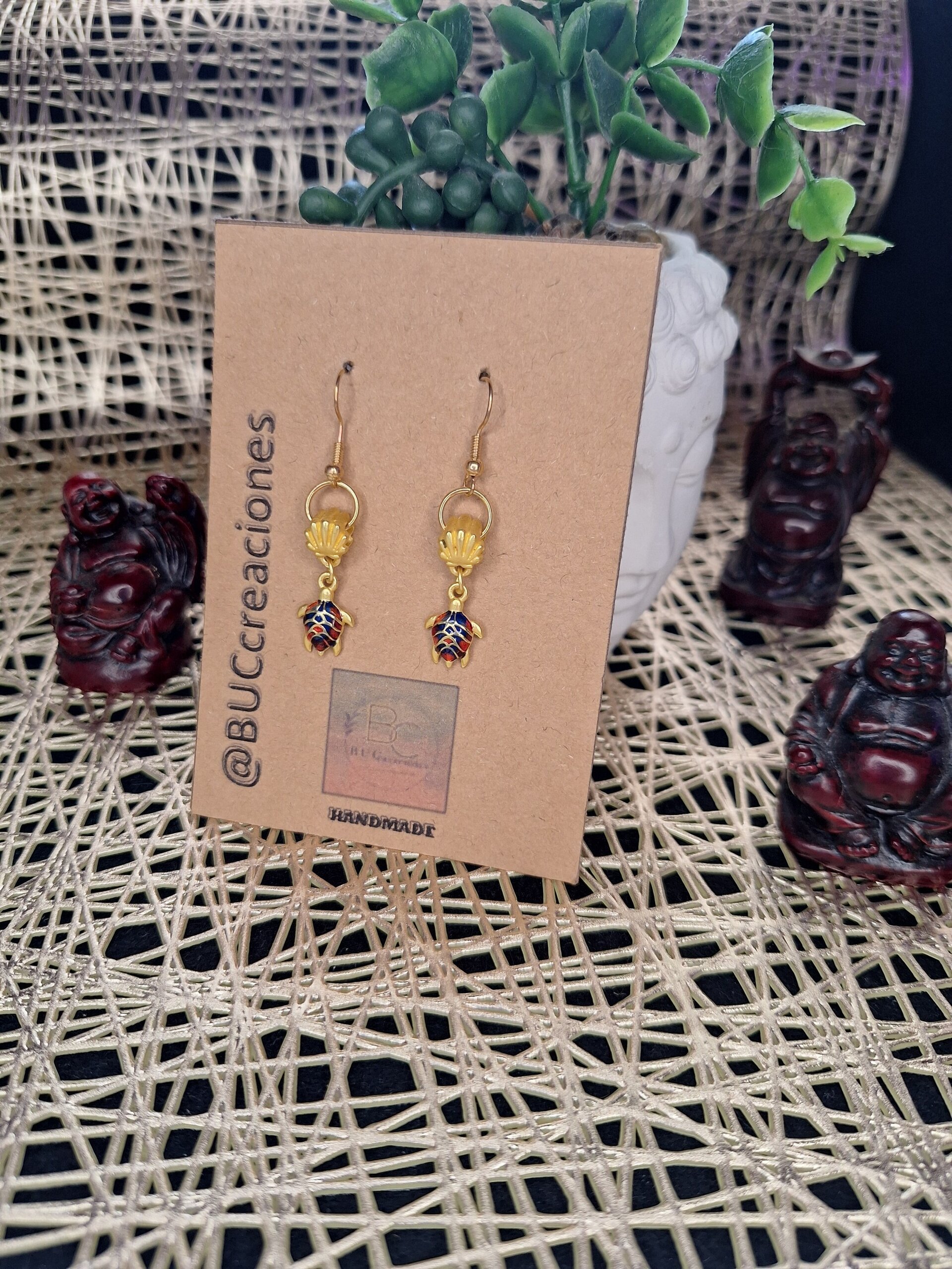 Red & blue turtle - 1