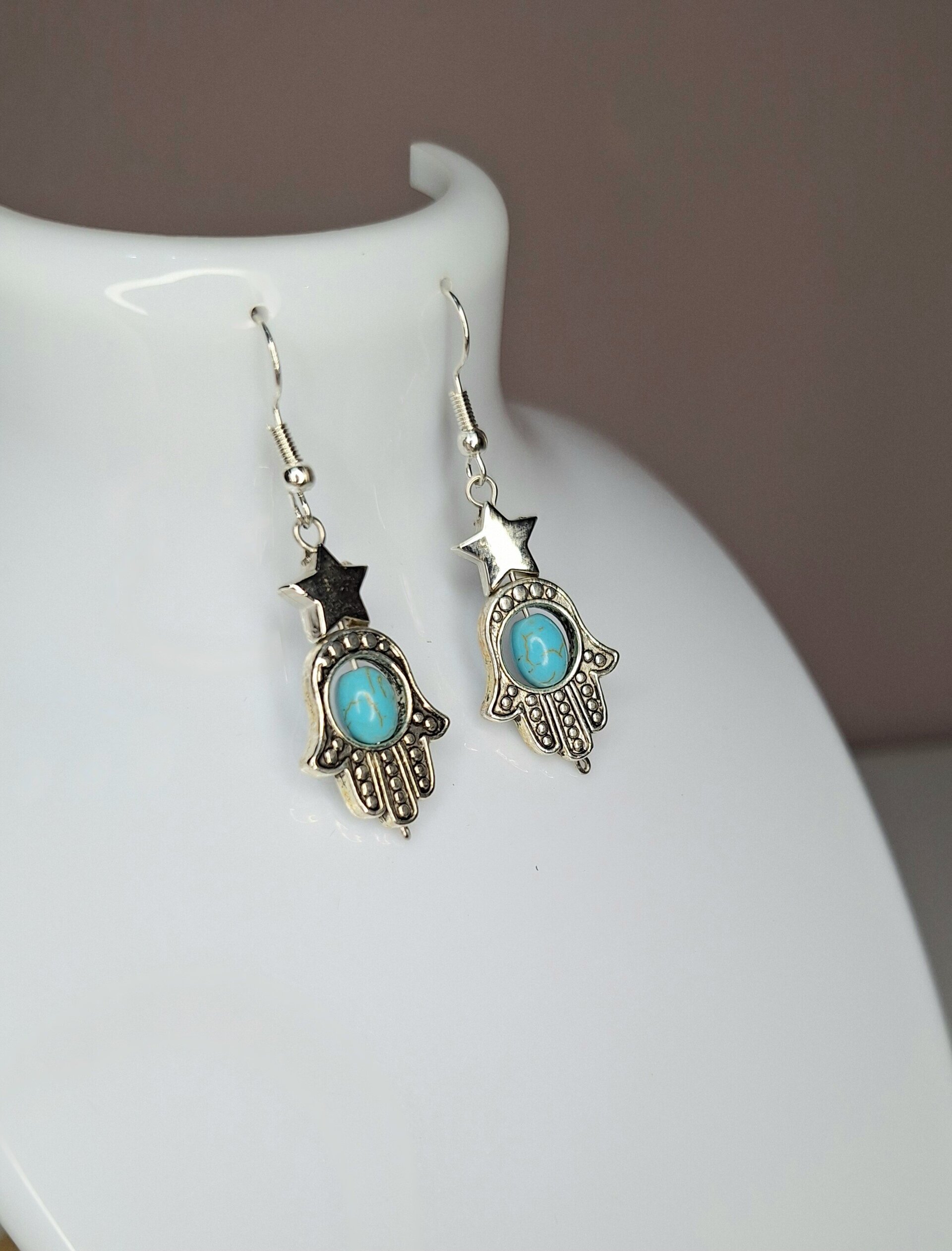 Hamsa con estrellas - 3