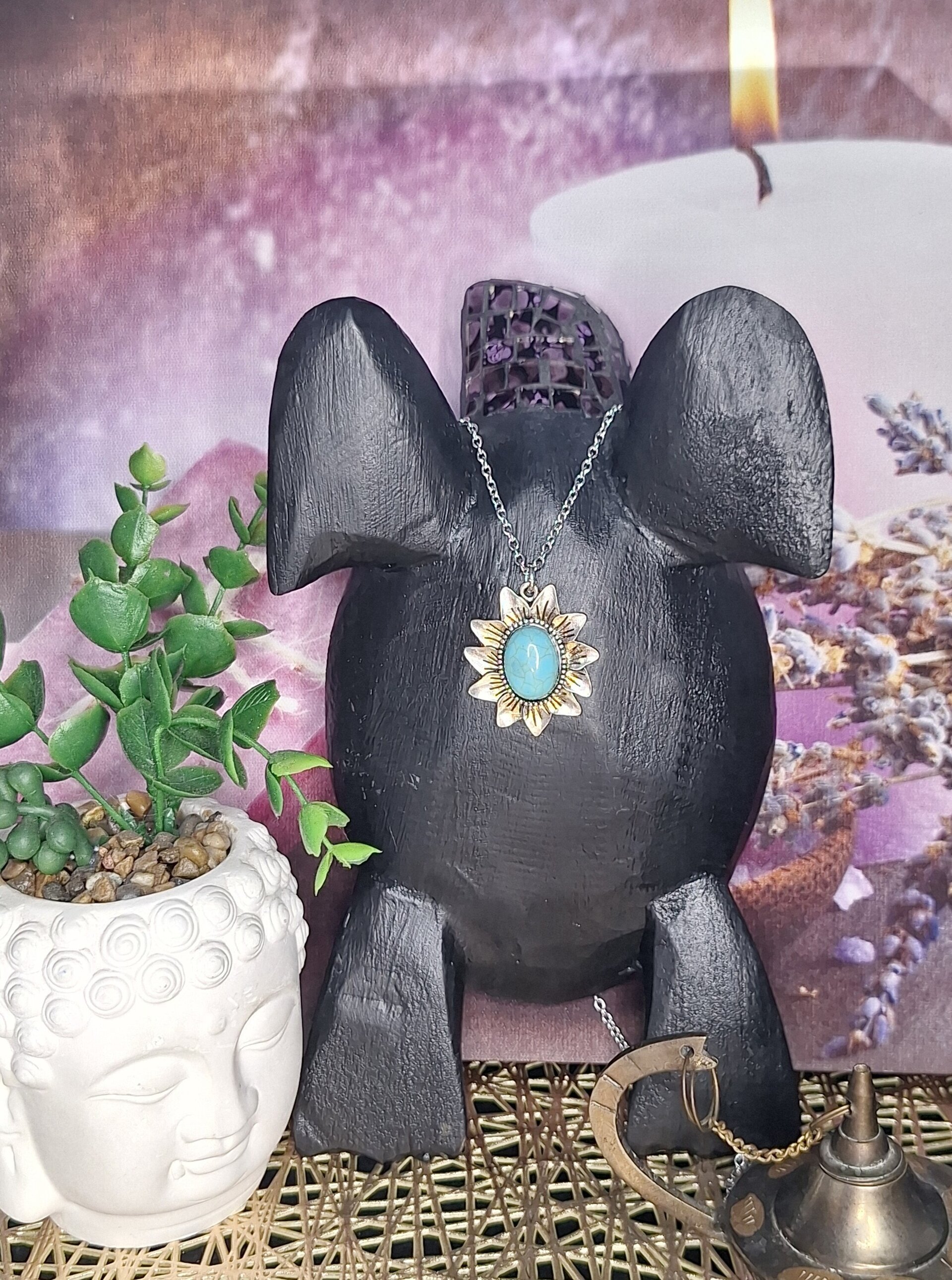 Girasol turquesa - 1