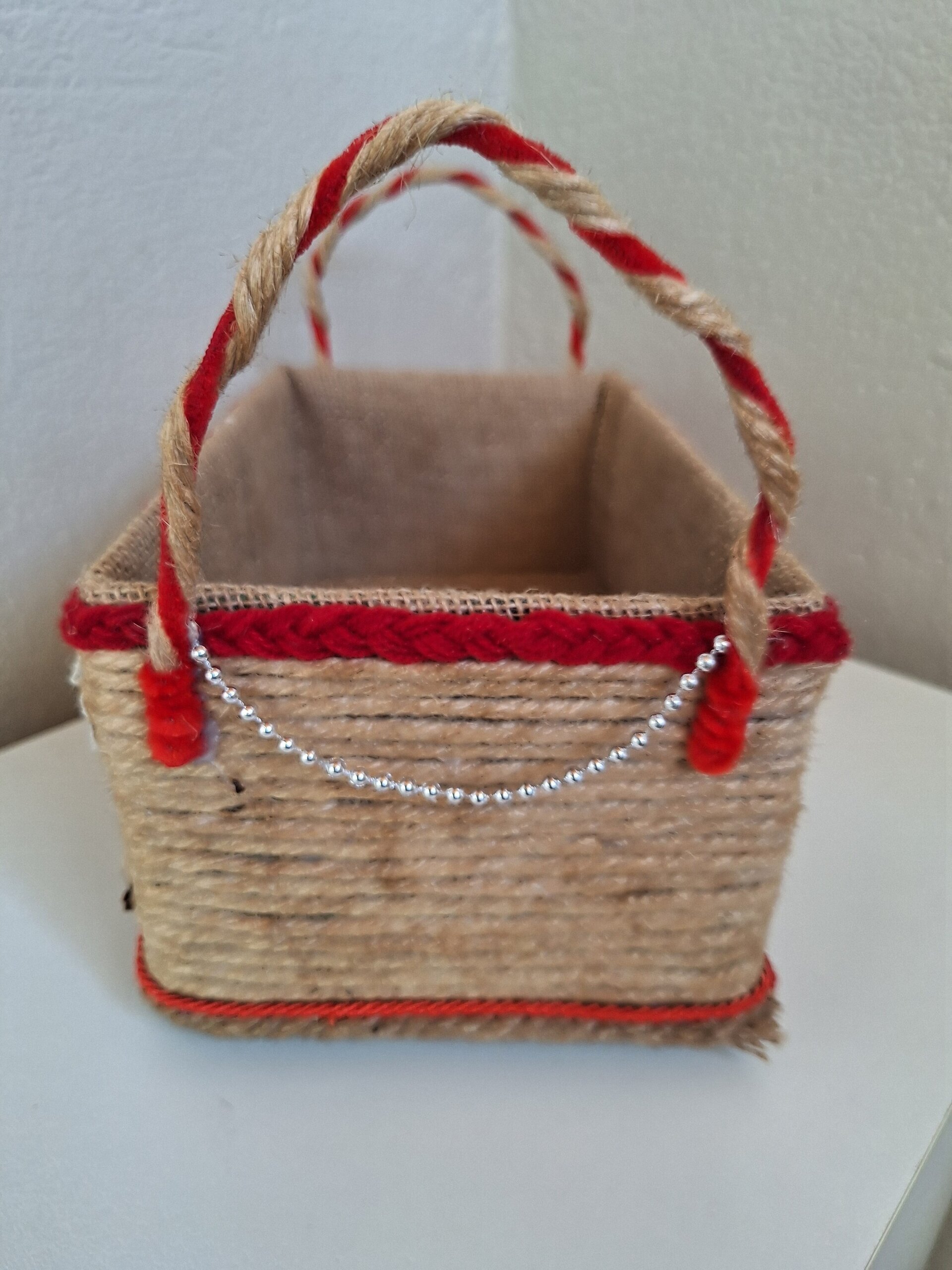 "Amor trenzado en rojo" - 2